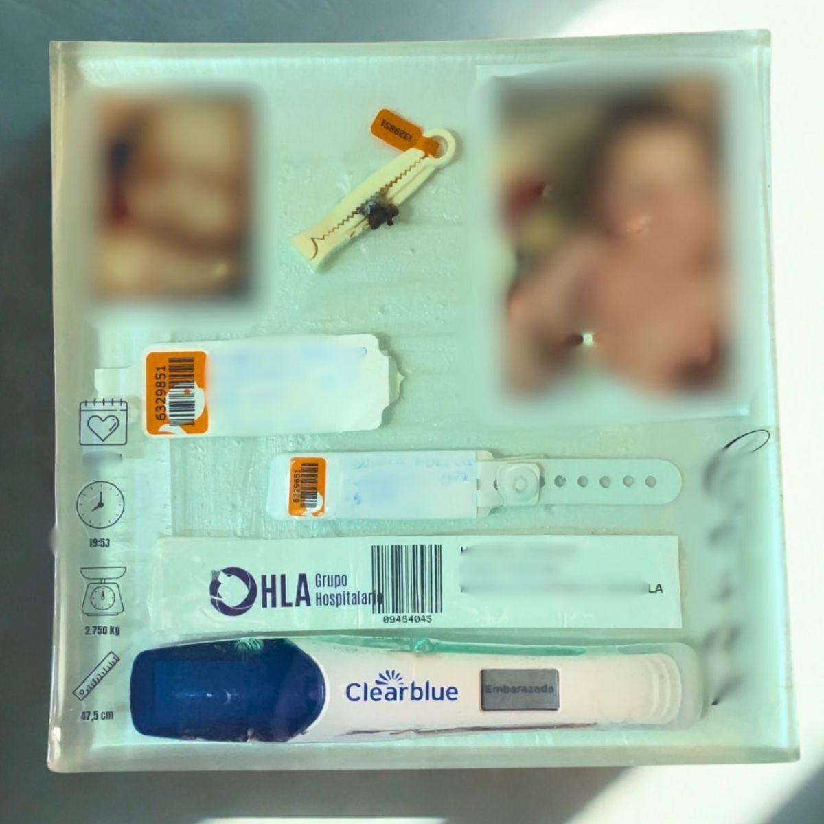 Encapsulado personalizado bebé